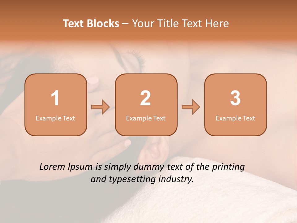 Body Care Salon Lifestyle PowerPoint Template