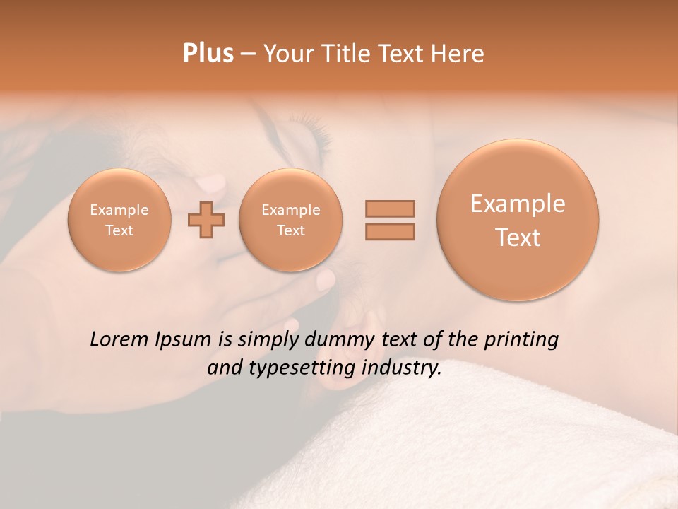 Body Care Salon Lifestyle PowerPoint Template