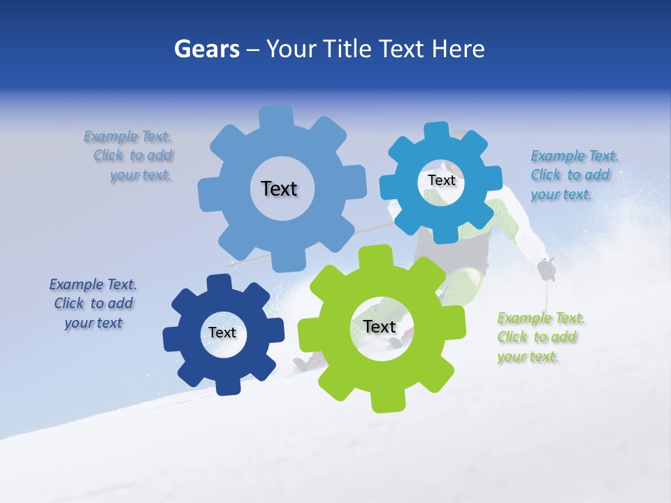 Winter Fast Extreme PowerPoint Template