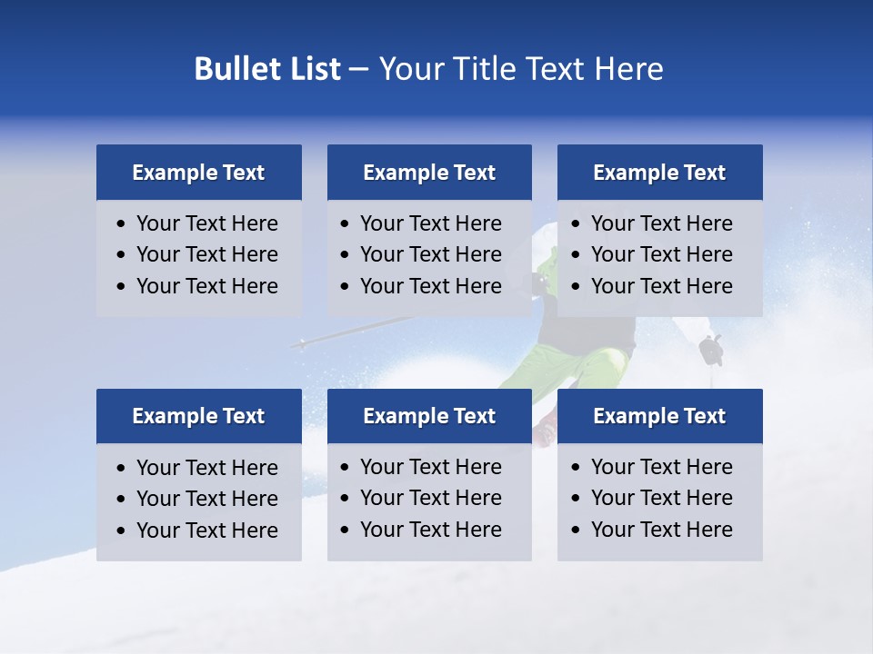 Winter Fast Extreme PowerPoint Template
