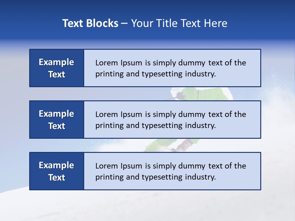 Winter Fast Extreme PowerPoint Template