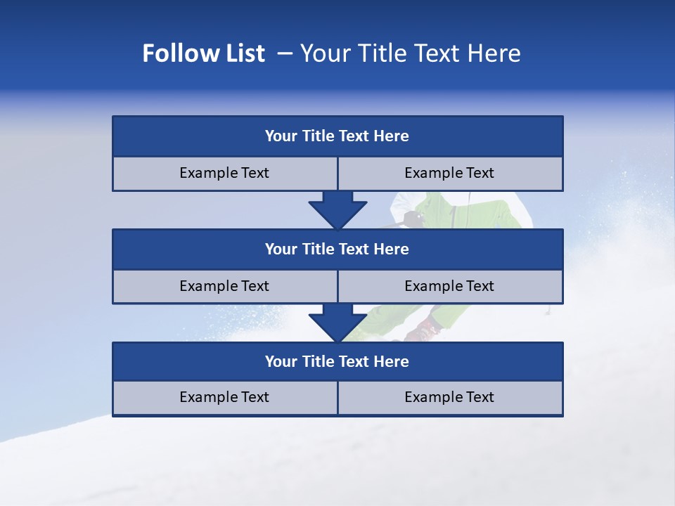 Winter Fast Extreme PowerPoint Template