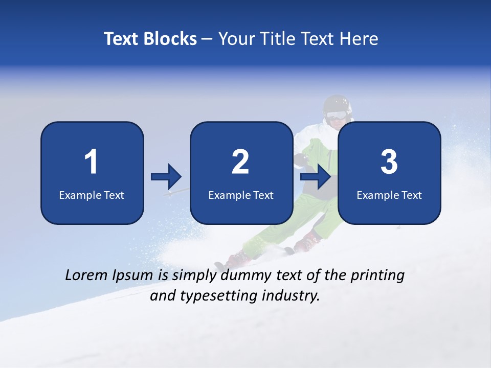 Winter Fast Extreme PowerPoint Template