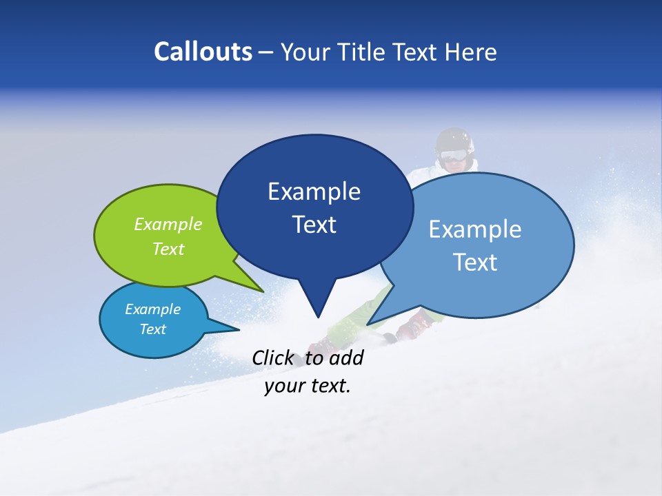 Winter Fast Extreme PowerPoint Template
