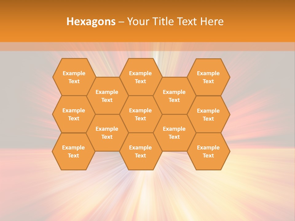 Illuminated Dark Technology PowerPoint Template