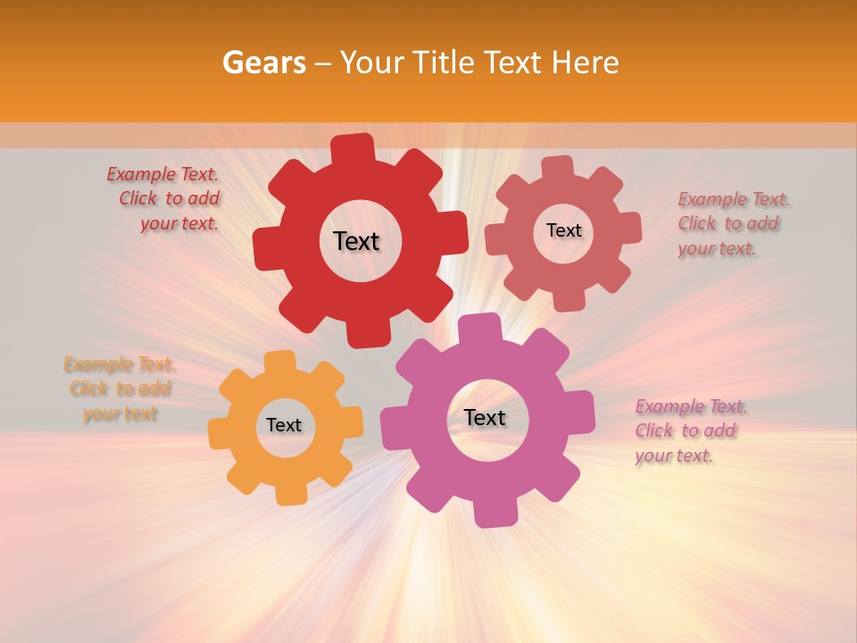 Illuminated Dark Technology PowerPoint Template
