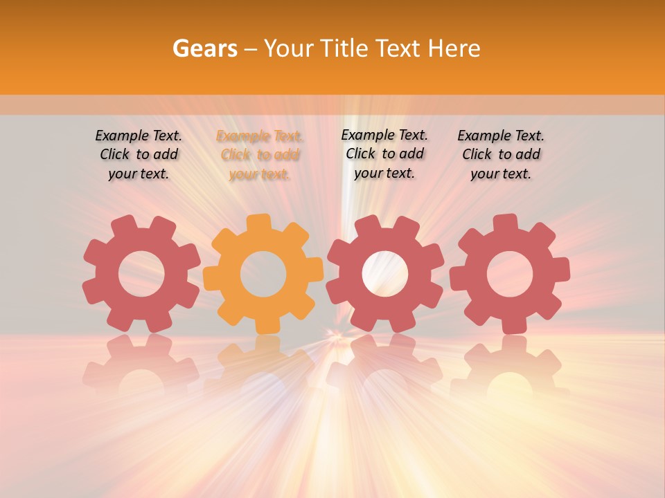 Illuminated Dark Technology PowerPoint Template