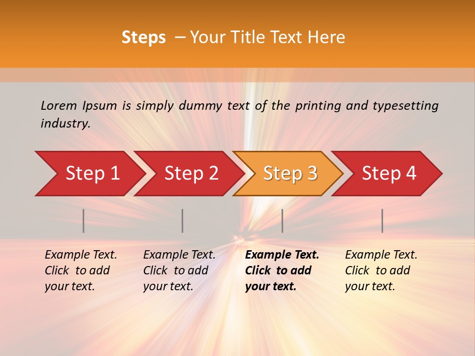 Illuminated Dark Technology PowerPoint Template