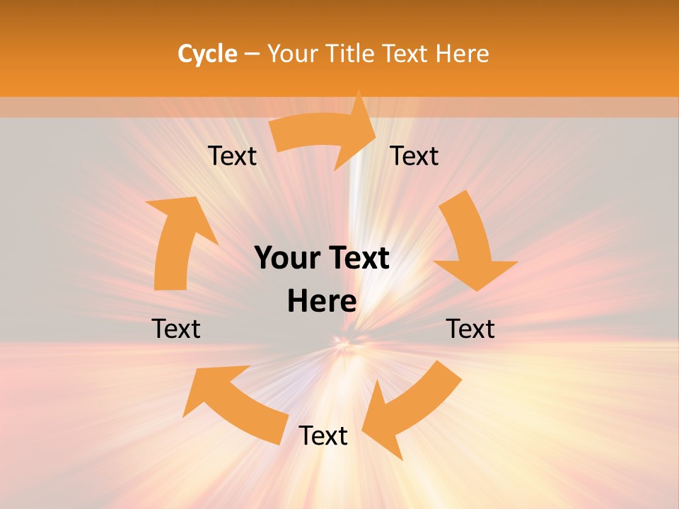 Illuminated Dark Technology PowerPoint Template