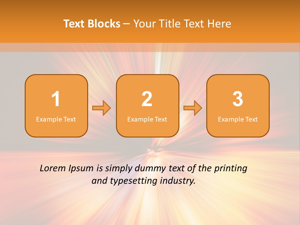 Illuminated Dark Technology PowerPoint Template