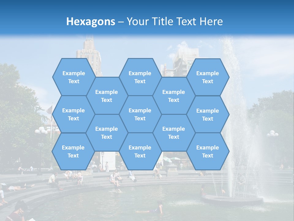 Downtown Triumphal Stone PowerPoint Template