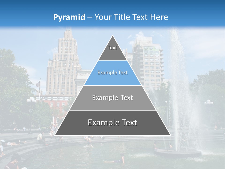 Downtown Triumphal Stone PowerPoint Template