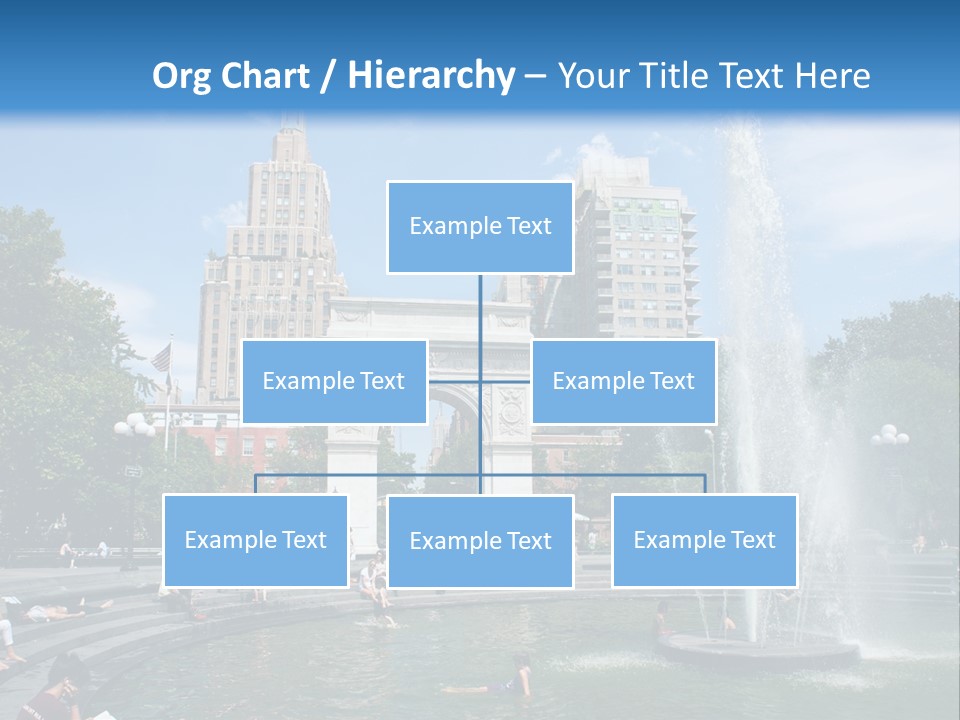 Downtown Triumphal Stone PowerPoint Template