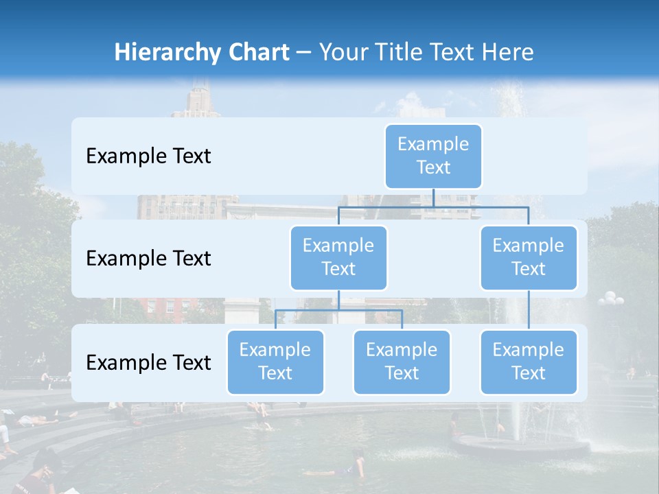Downtown Triumphal Stone PowerPoint Template