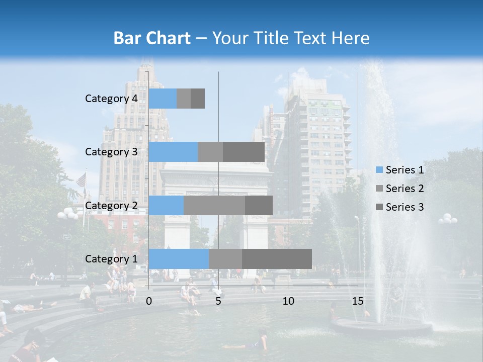 Downtown Triumphal Stone PowerPoint Template