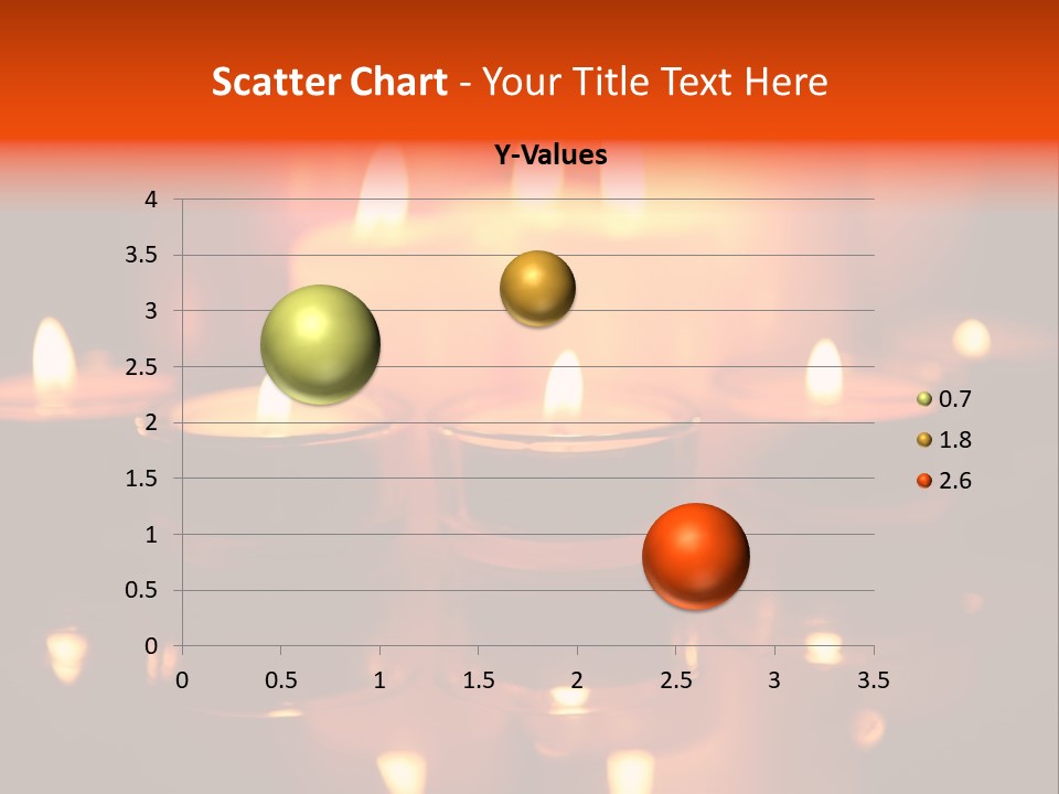 Christmas Mysterious Fire PowerPoint Template