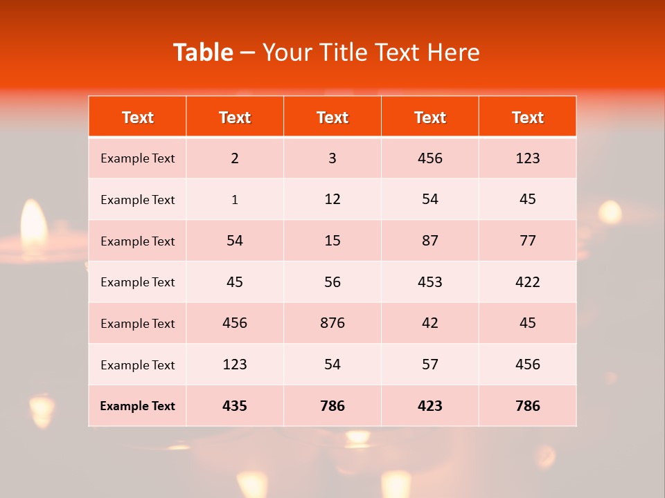 Christmas Mysterious Fire PowerPoint Template
