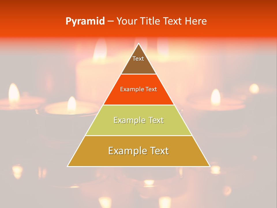 Christmas Mysterious Fire PowerPoint Template