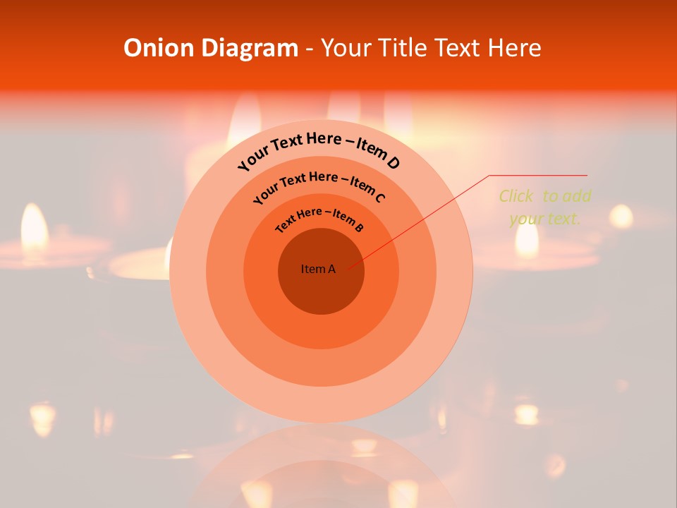 Christmas Mysterious Fire PowerPoint Template