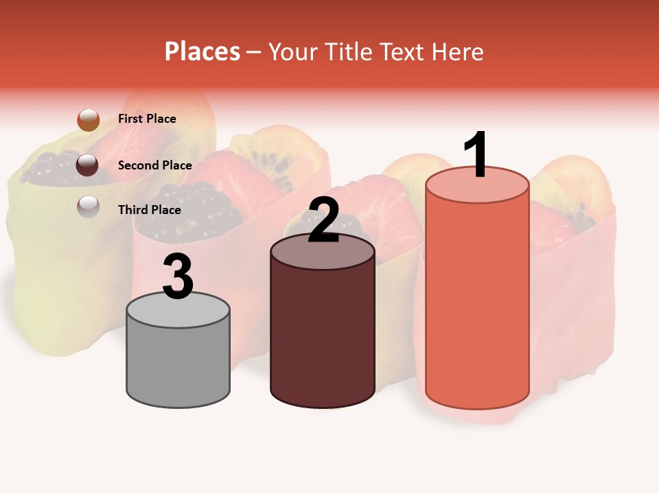 Fruit Slice Green PowerPoint Template