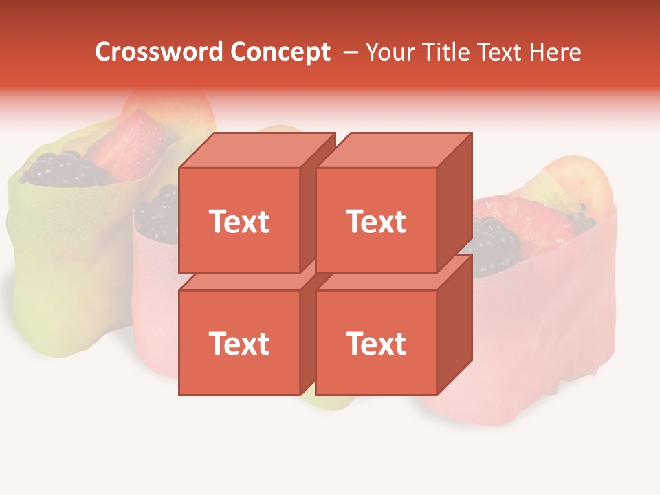 Fruit Slice Green PowerPoint Template