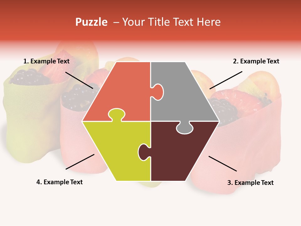 Fruit Slice Green PowerPoint Template