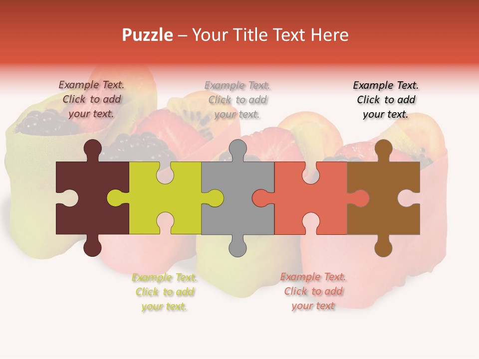 Fruit Slice Green PowerPoint Template