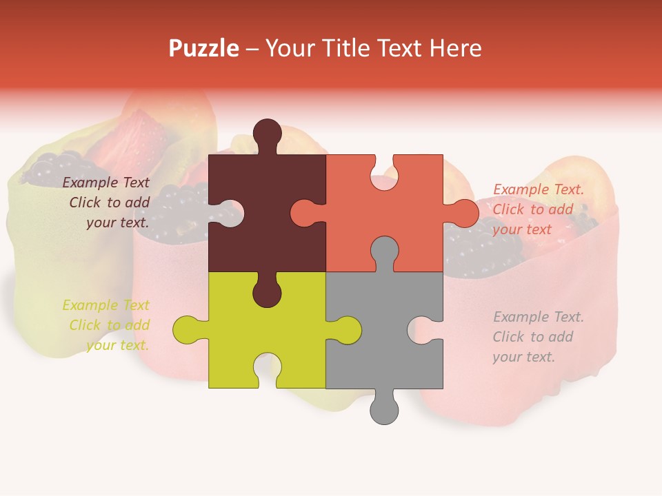 Fruit Slice Green PowerPoint Template