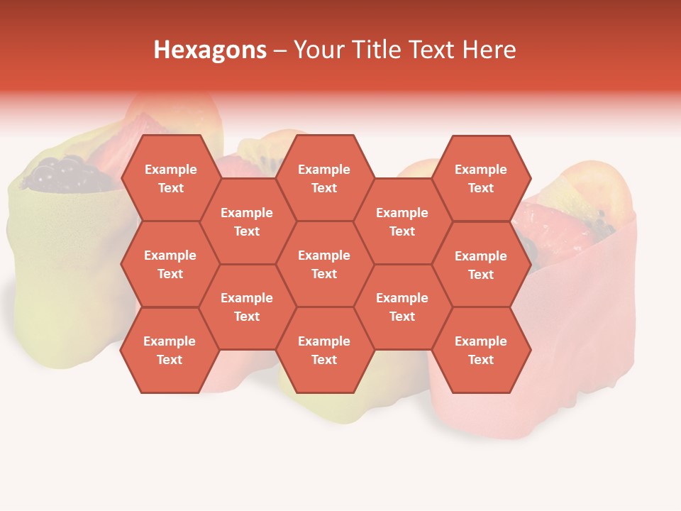 Fruit Slice Green PowerPoint Template