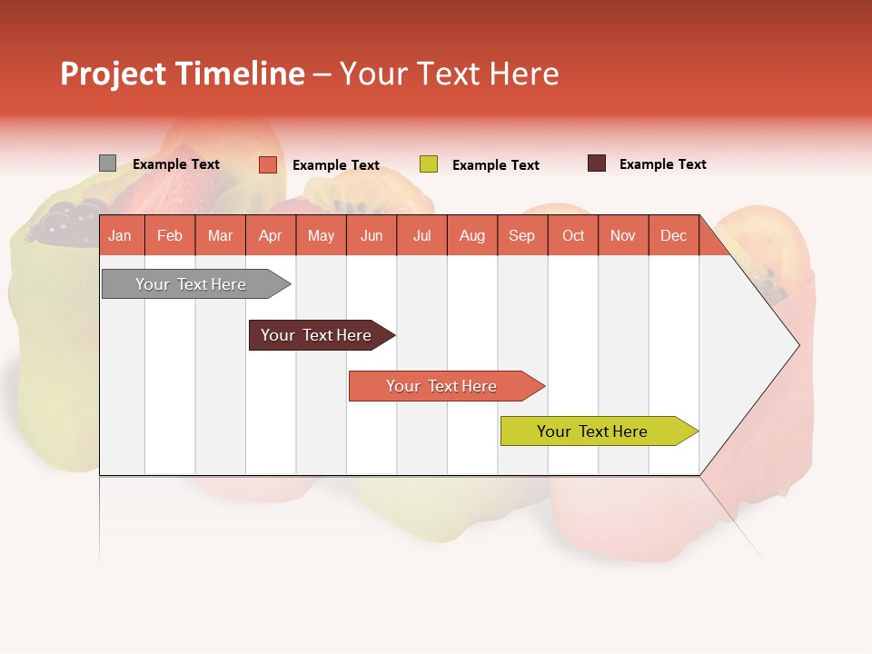 Fruit Slice Green PowerPoint Template