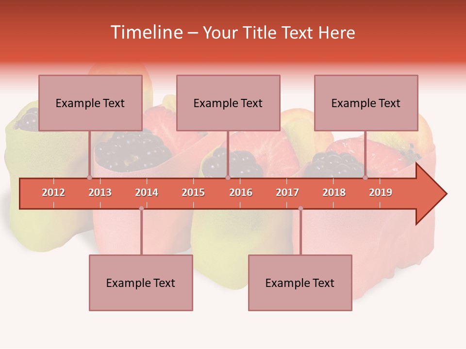 Fruit Slice Green PowerPoint Template