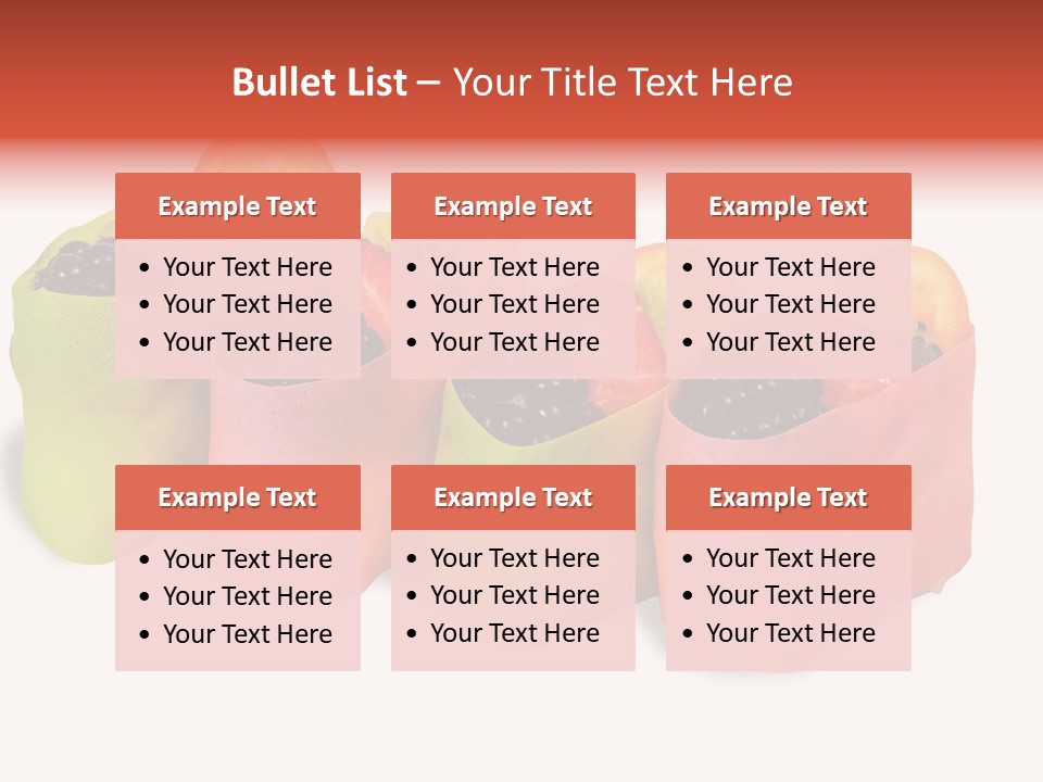 Fruit Slice Green PowerPoint Template