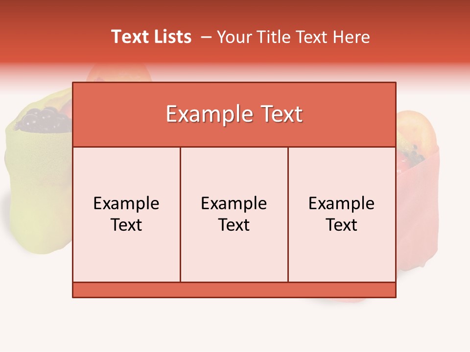 Fruit Slice Green PowerPoint Template