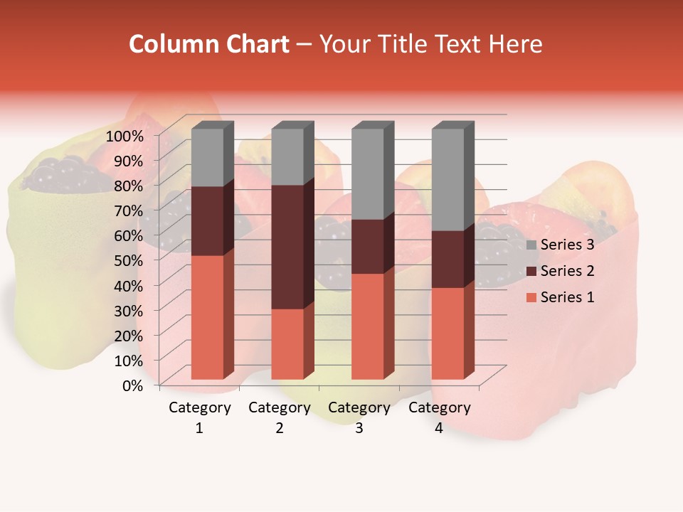 Fruit Slice Green PowerPoint Template