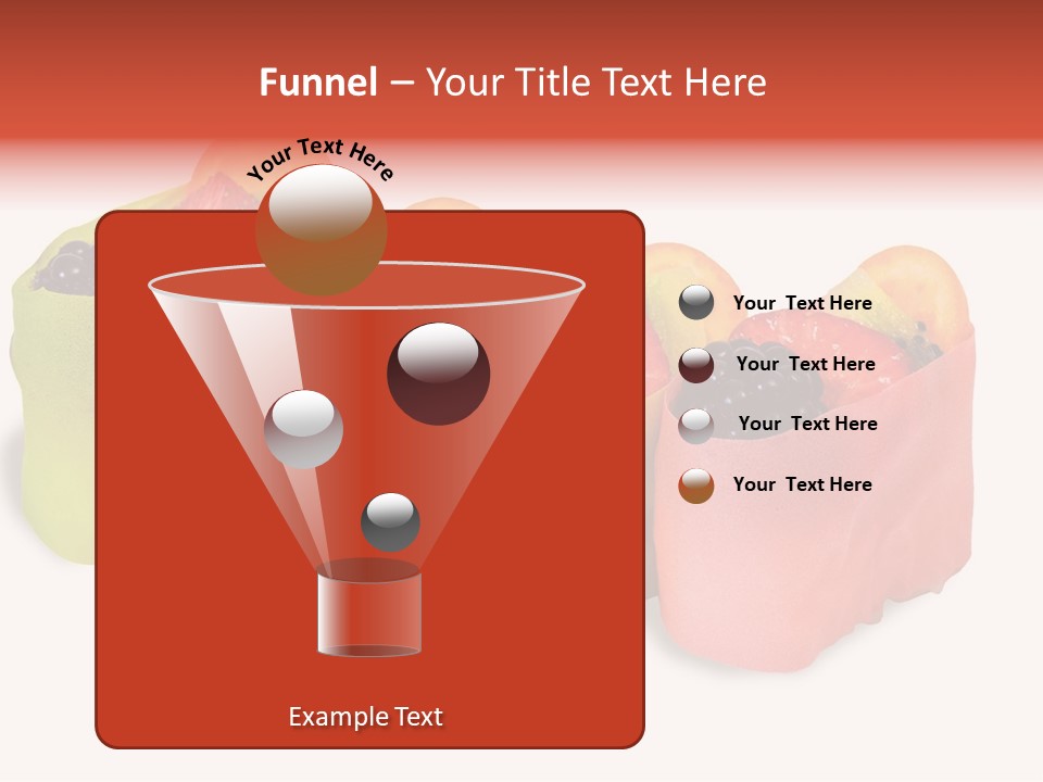 Fruit Slice Green PowerPoint Template