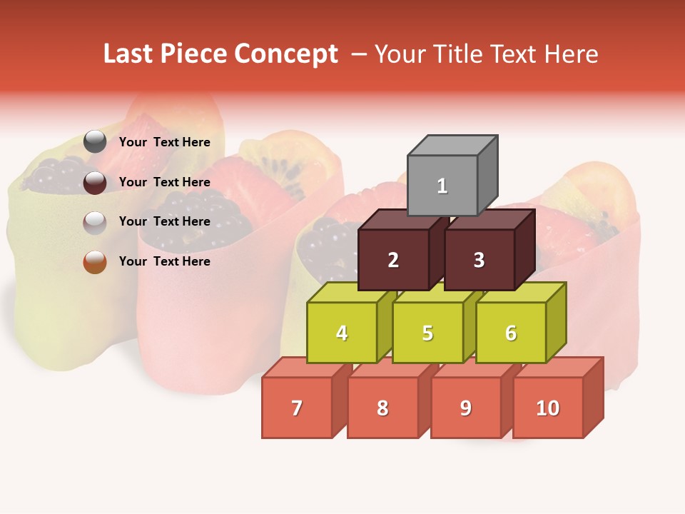 Fruit Slice Green PowerPoint Template