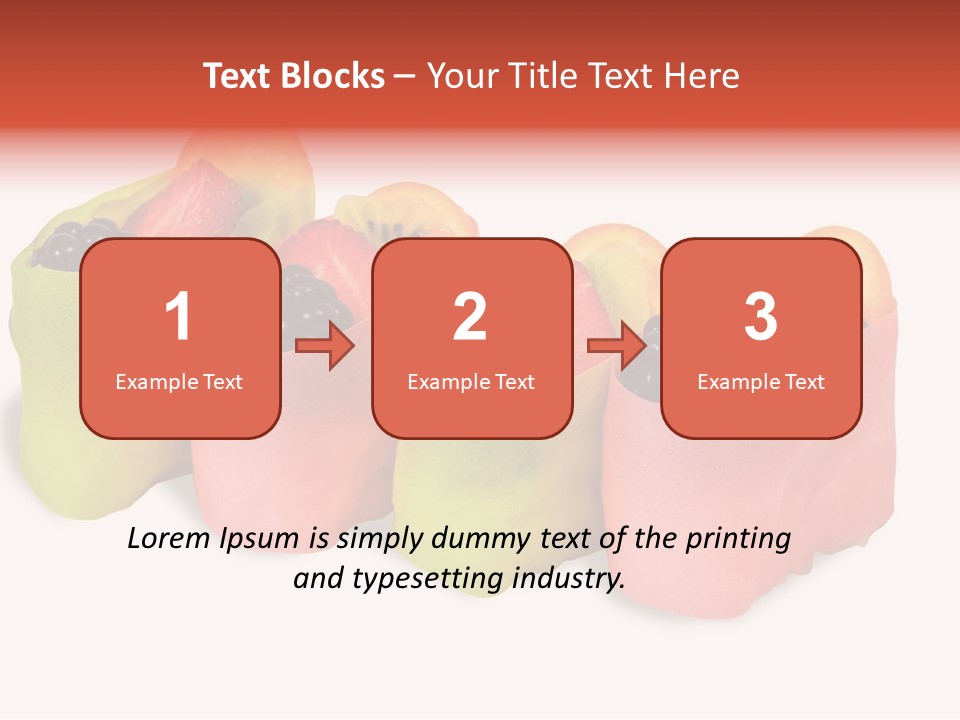 Fruit Slice Green PowerPoint Template