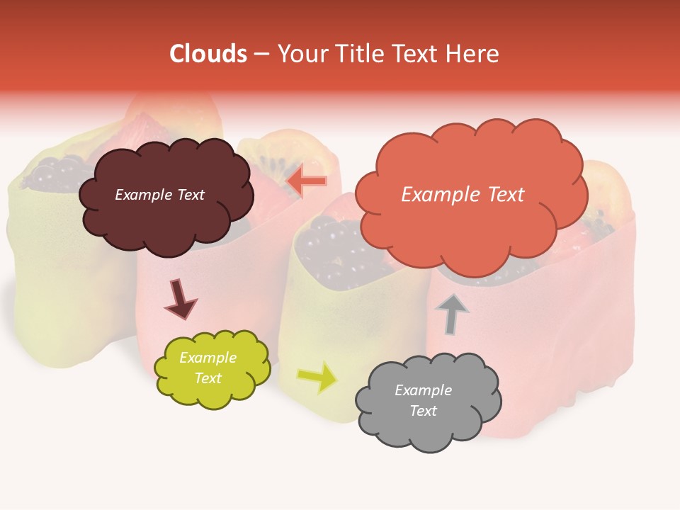 Fruit Slice Green PowerPoint Template