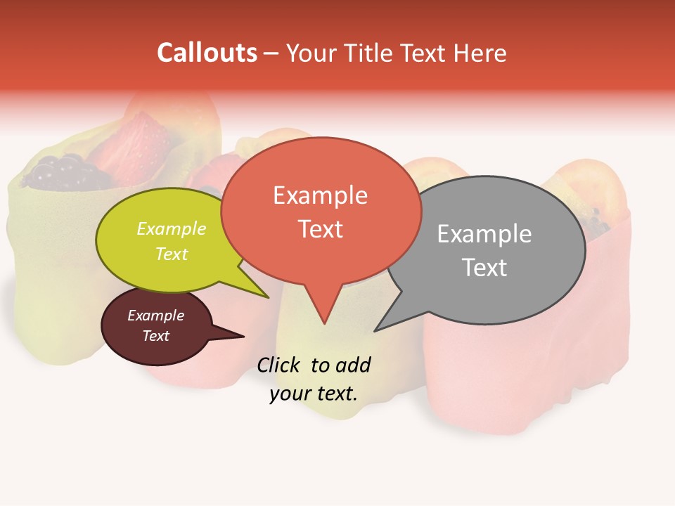 Fruit Slice Green PowerPoint Template