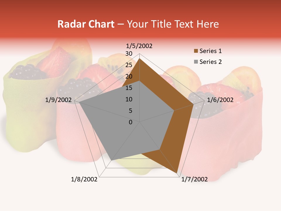 Fruit Slice Green PowerPoint Template