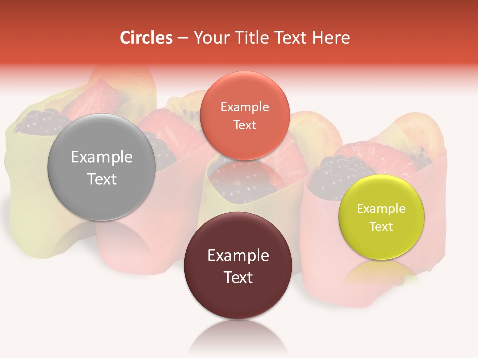 Fruit Slice Green PowerPoint Template