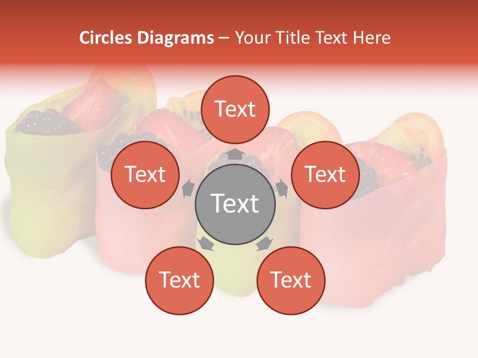 Fruit Slice Green PowerPoint Template