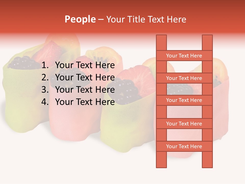 Fruit Slice Green PowerPoint Template