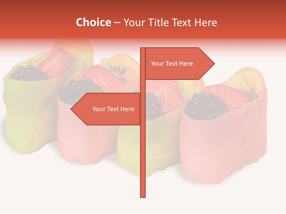 Fruit Slice Green PowerPoint Template