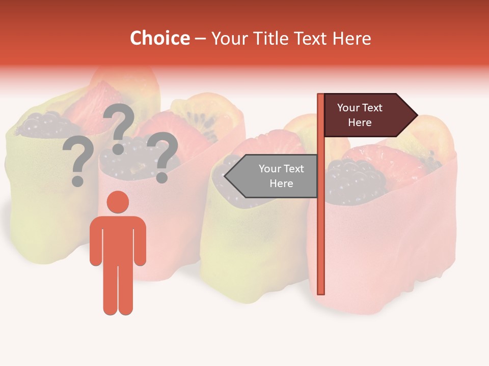 Fruit Slice Green PowerPoint Template