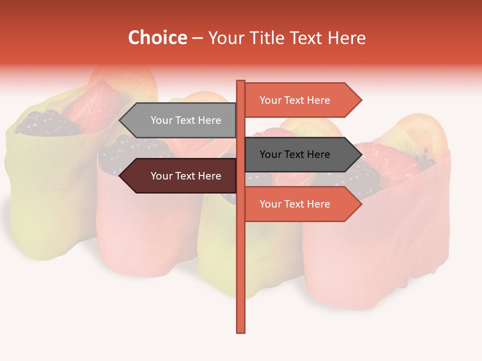 Fruit Slice Green PowerPoint Template