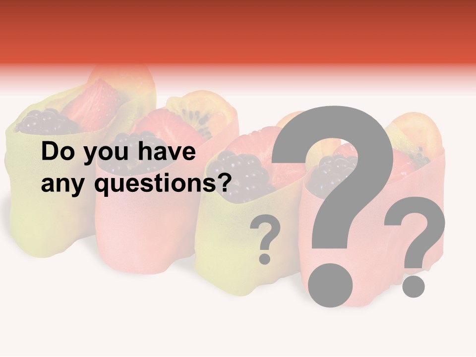 Fruit Slice Green PowerPoint Template