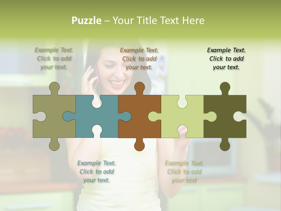 Phone Currency Room PowerPoint Template