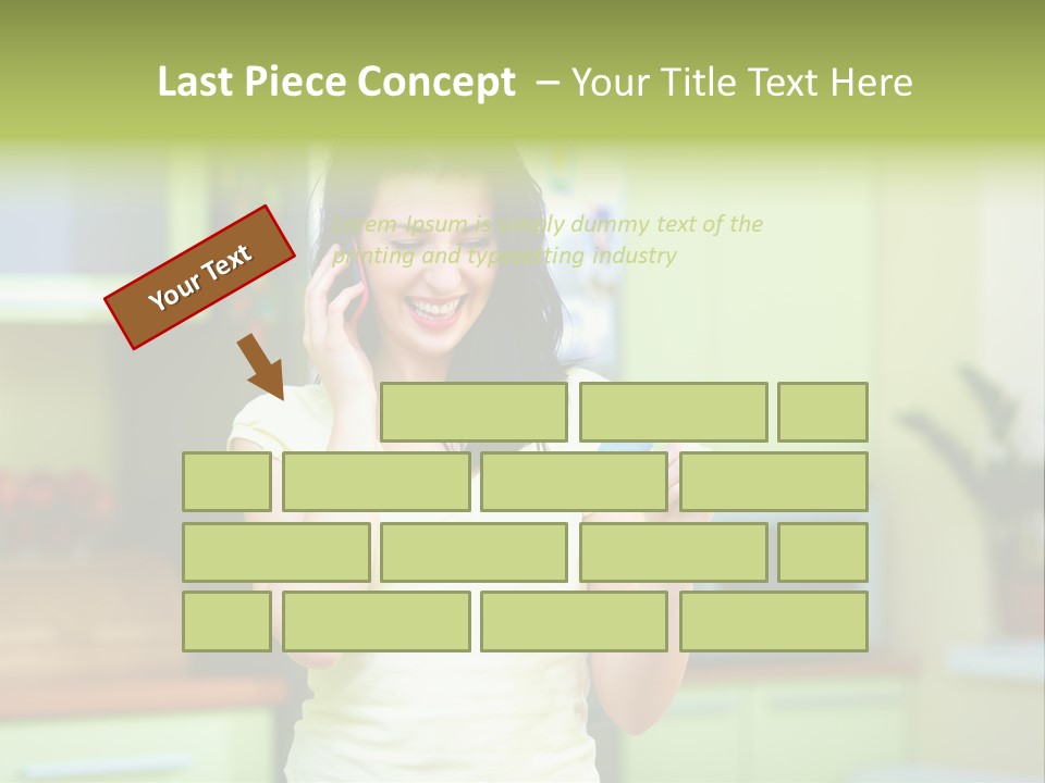 Phone Currency Room PowerPoint Template