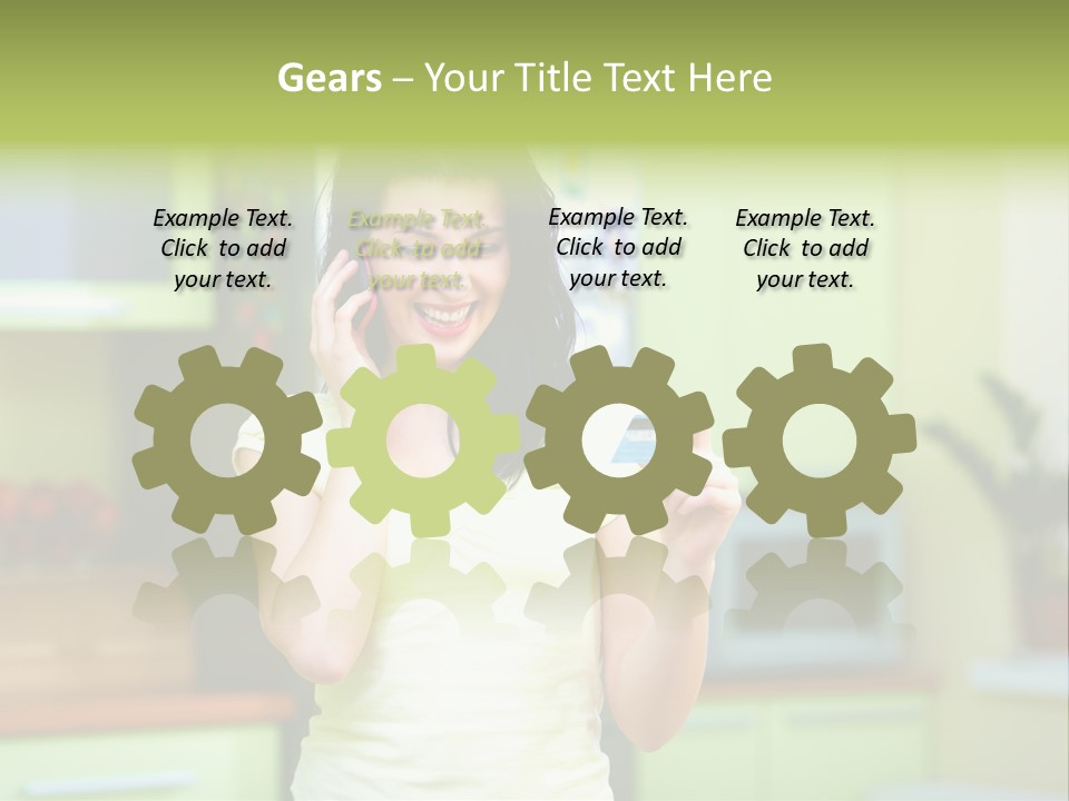 Phone Currency Room PowerPoint Template